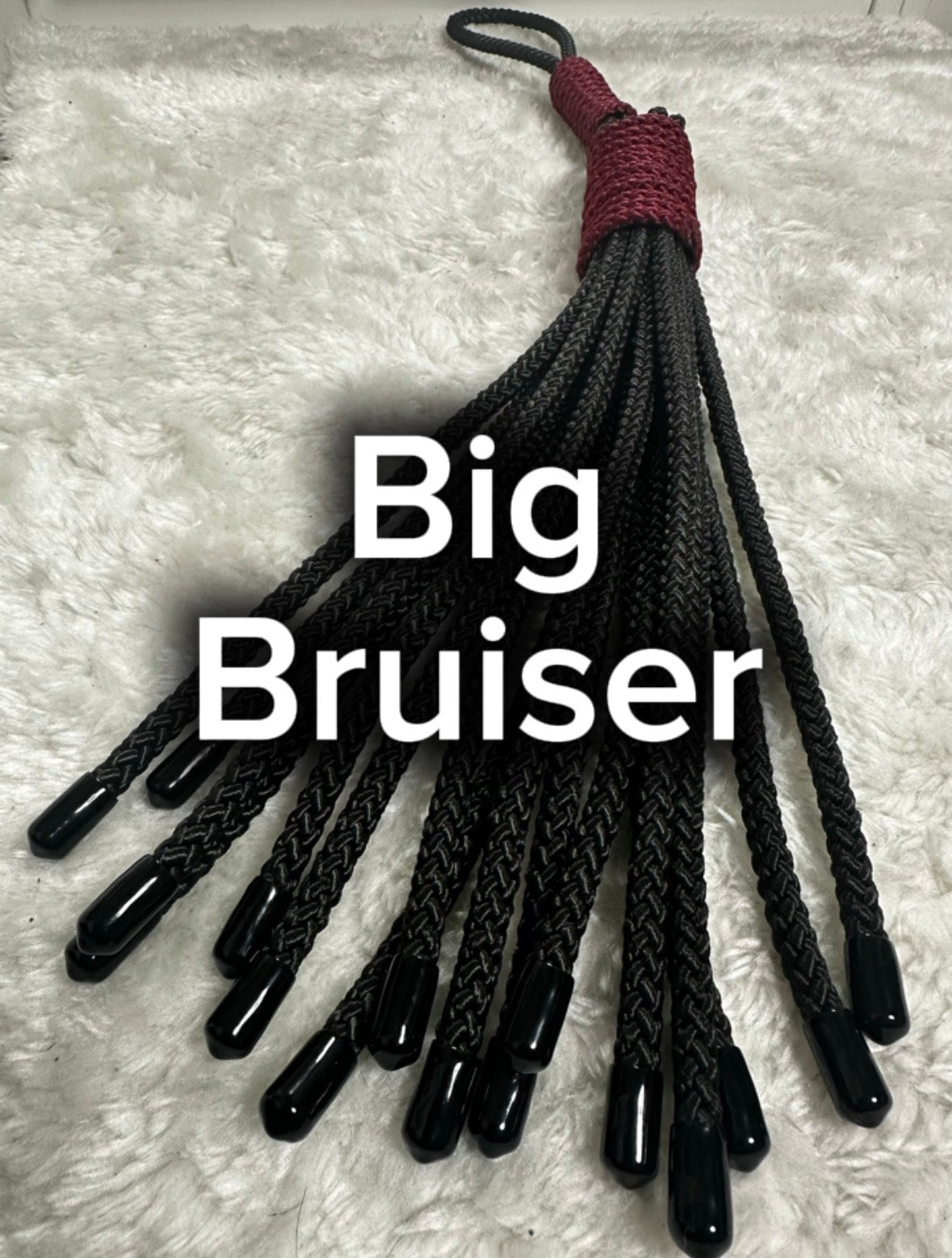 Handmade Rope Flogger/ Tasha.T Signature Range for Sensory Play/ Cosplay