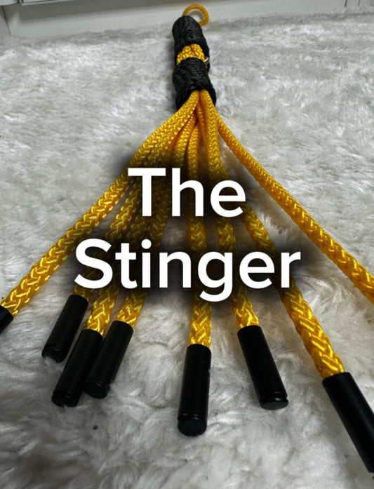 Handmade Rope Flogger/ Tasha.T Signature Range for Sensory Play/ Cosplay
