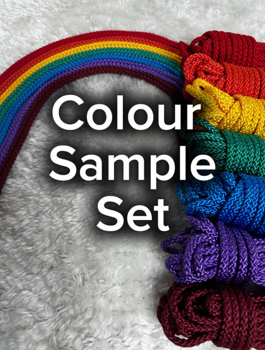 Shibari Rope Colour Sample Set