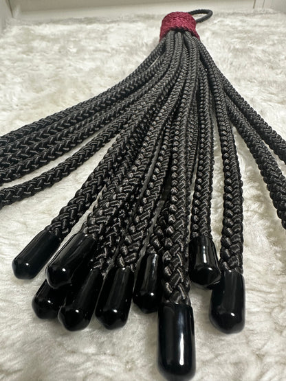 Handmade Rope Flogger/ Tasha.T Signature Range for Sensory Play/ Cosplay