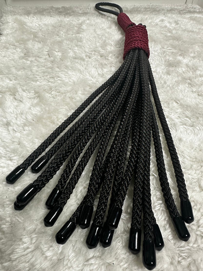 Handmade Rope Flogger/ Tasha.T Signature Range for Sensory Play/ Cosplay
