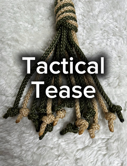 Handmade Rope Flogger/ Tasha.T Signature Range for Sensory Play/ Cosplay