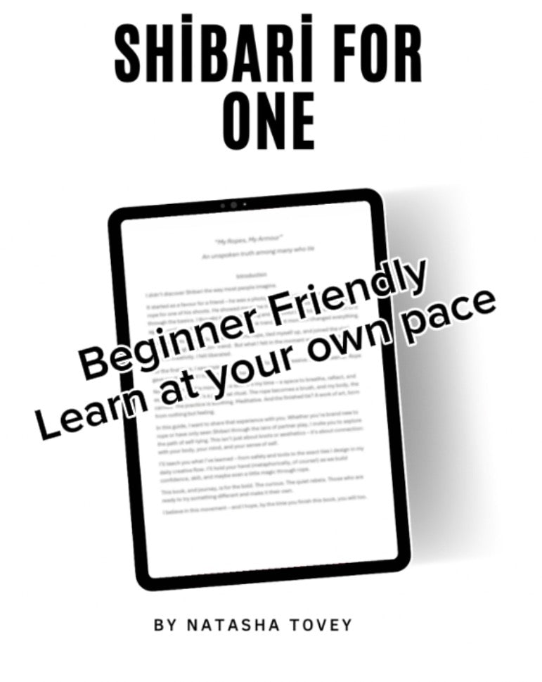 Shibari for One – Self-Tie Rope Guide| Wearable Rope Designs, Beginner Friendly, Digital Ebook PDF
